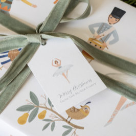 Para Regalos Nueve Damas Bailando Etiquetas De Regalo - Persona