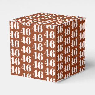 Para Regalos número de cumpleaños del personalizado Caja de reg