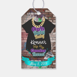 Para Regalos Ooh Baby-Hip Hop Sexo Revelar Etiquetas De Favor