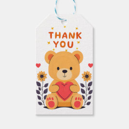 Para Regalos Oso de etiquetas de regalo