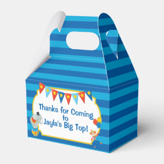 Para Regalos Partido de Cumpleaños Circo favorece caja de Favor