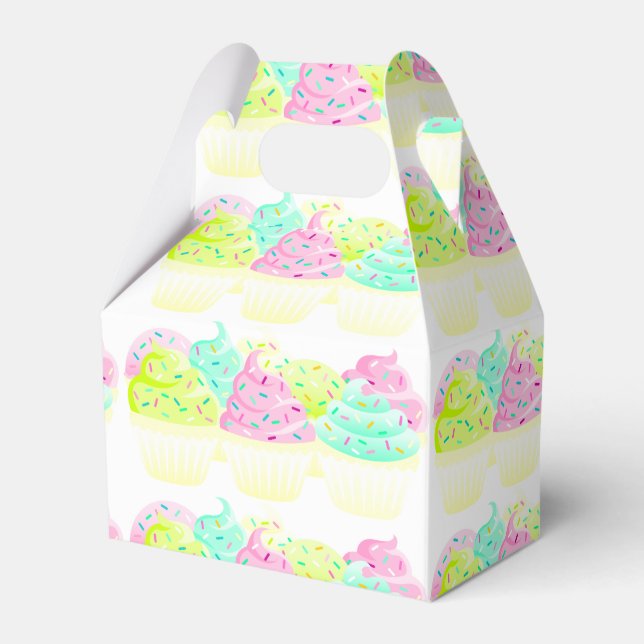 Para Regalos Pasteles N Ropa - Caja de Favor de la Fiesta (Front Side)