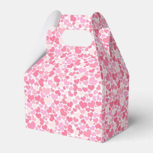 Para Regalos Patrón de corazones rosados - Caja de favoritos