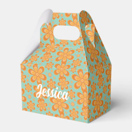 Para Regalos Patrón Floral - Caja de Favor