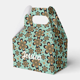 Para Regalos Patrón Floral - Caja de Favor