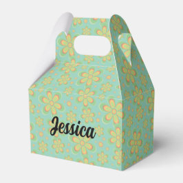 Para Regalos Patrón Floral - Caja de Favor