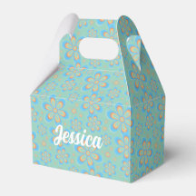 Patrón Floral - Caja de Favor