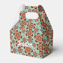 Patrón floral - Caja de favores