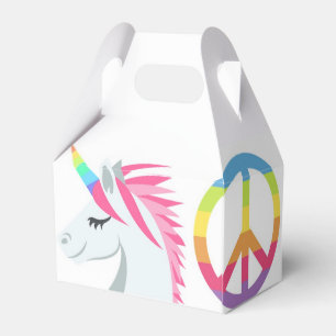 Para Regalos Paz de la caja del favor de fiesta de la emoji,
