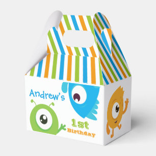 Para Regalos Pequeña caja del favor del monstruo