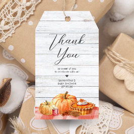 Para Regalos Pequeña calabaza Cae Etiquetas Baby Shower Favorit