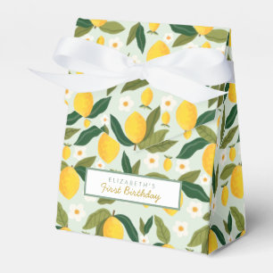Para Regalos Pequeñas flores de limón Caja de Favor del Primer