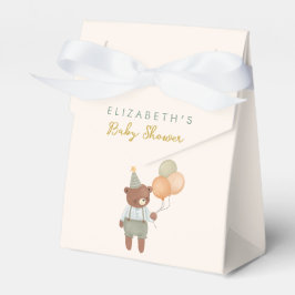 Para Regalos Pequeño Cutie Teddy Bear caja Baby Shower Favor