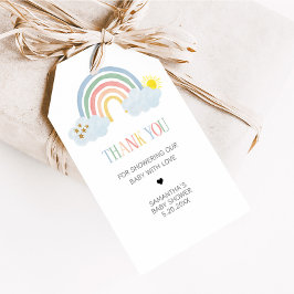 Para Regalos Pequeño rayo de etiquetas favoritas del arcoiris b