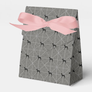 Para Regalos Perro de la caja del favor del regalo del galgo