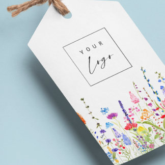 Para Regalos Personalizado Flores silvestres Etiquetas de colga