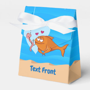 Para Regalos Pescado y cebo en caja de amor