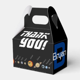 Para Regalos Planetas de caja de favor, espacio exterior, Tierr