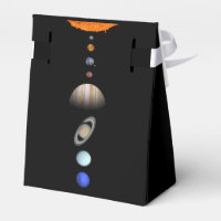 PLANETAS DE LA caja de favor del sistema SOLAR