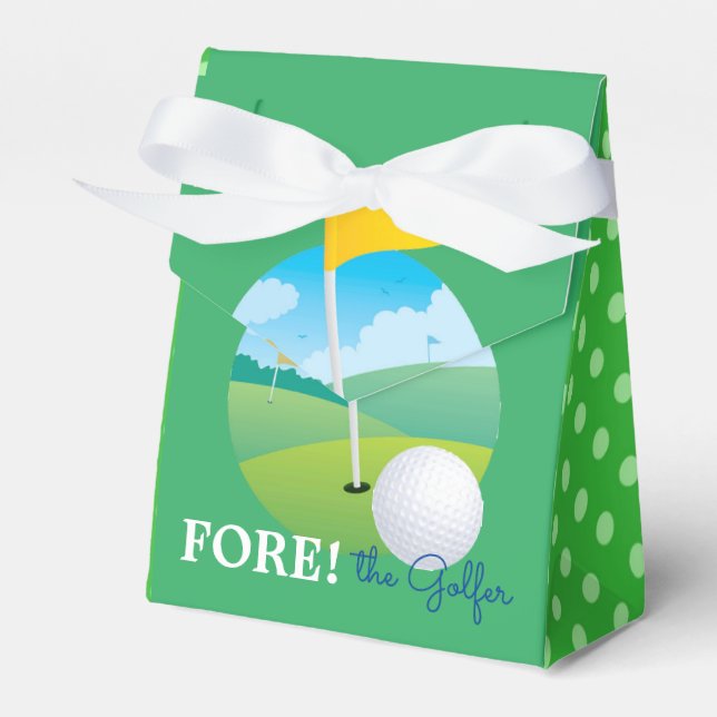 Para Regalos Pore La Caja De Favor De Golfer (Front Side)