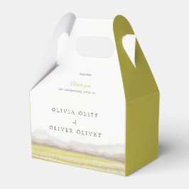 Para Regalos Prairies en la caja de favores de bodas en flor