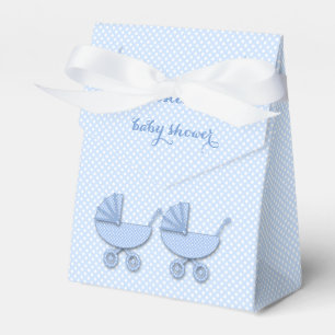 Para Regalos puntos de polka de dos chicos - caja de favores