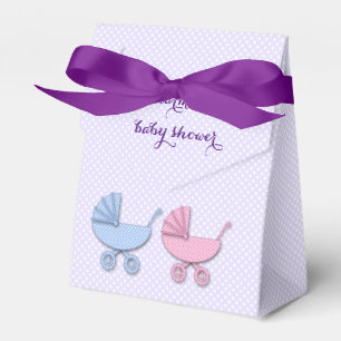 Para Regalos puntos de polka gemelos - caja de favores