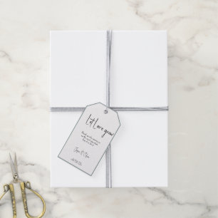 Para Regalos Que el amor crezca la boda favorece las etiquetas