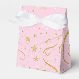 Para Regalos Regalo Starry - Caja de regalo de estrella rosada 