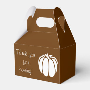 Para Regalos Remiendo de la calabaza en caja del favor del