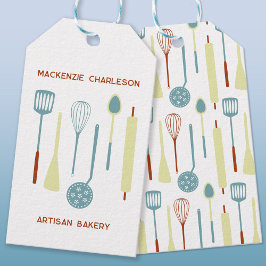 Para Regalos Retro Kitchen Panadería Cafe Etiquetas de restaura