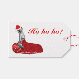 Para Regalos Retro Sexy Pinup Chica Arte Navidad Etiquetas de R