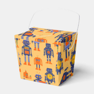 Para Regalos Robots únicos y caja de favores divertida