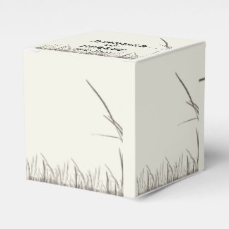 Para Regalos Rústica caja de favores de campo