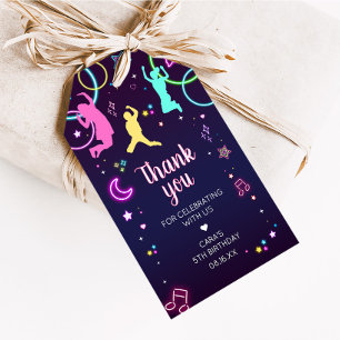 Para Regalos Saltemos y resplandezcan las etiquetas de favor de
