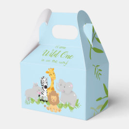 Para Regalos Salvajes Un Safari Animales Caja de Favor de Niño 