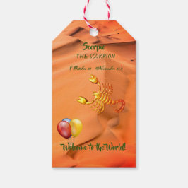 Para Regalos Scorpio Baby Shower - Etiquetas de regalo
