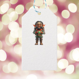 Para Regalos Sean felices Navidades Elf White Gift Etiquetas