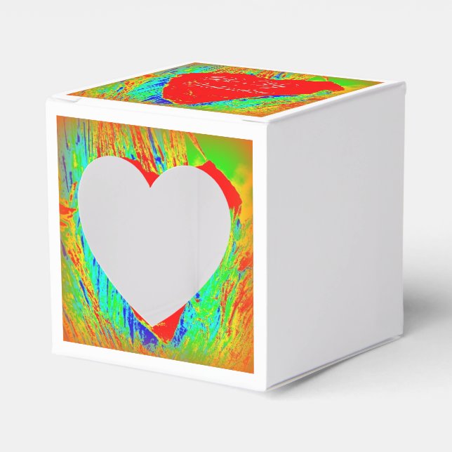 Para Regalos ser mi caja cardíaca de San Valentín (Anverso)