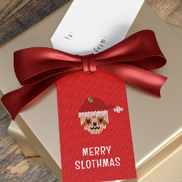 Para Regalos Slothmas Slothmas Etiquetas de regalo de Navidad