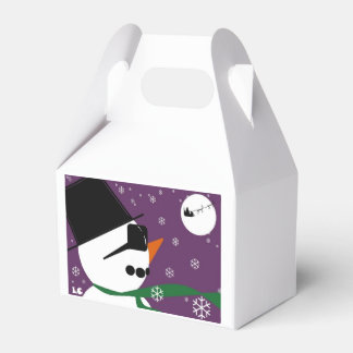 Para Regalos Snowman y Santa Navidades favorecen la caja
