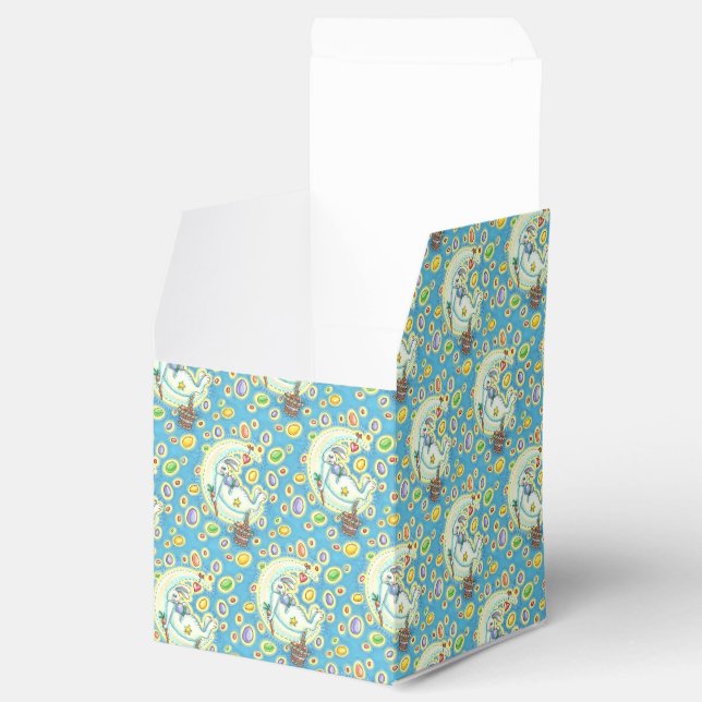 PARA REGALOS SUEÑOS BEAN JELLY, CAJA DE FAVOR DE BUNNY RABBIT D (Abierto)