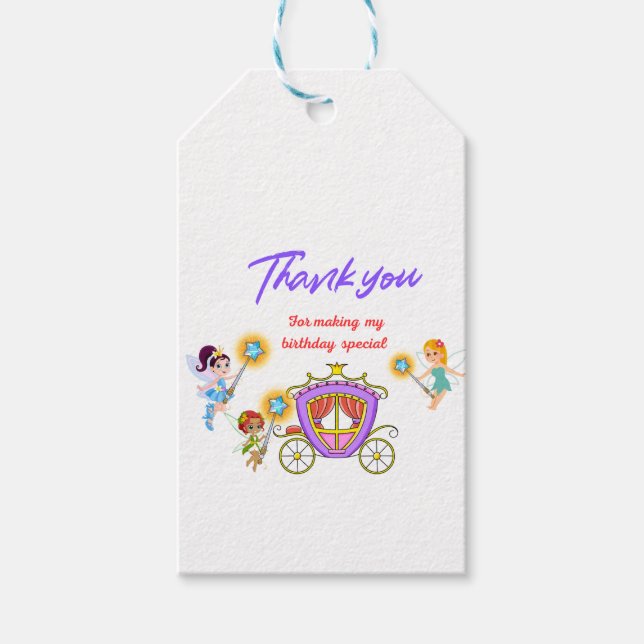 Para Regalos suministros de fiesta, etiquetas (Anverso)