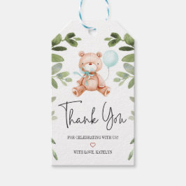 Para Regalos Teddy Bear Baby Shower Gracias Etiquetas de regalo