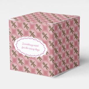 Para Regalos Texto rosado del personalizar de la caja de la