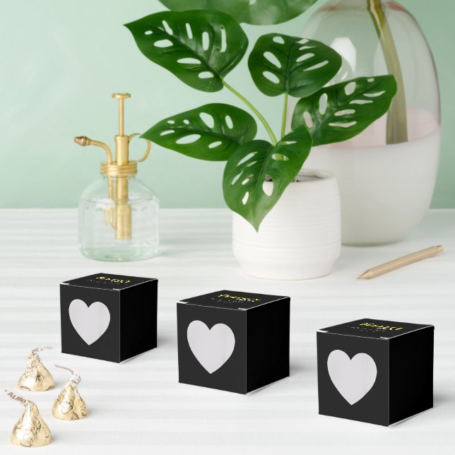 Para Regalos The PERFECT Match - Heart 2x2x2 Caja de Favores (Múltiple)
