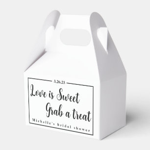 Para Regalos Tratar la caja de favores Amor es Agarra dulce a T