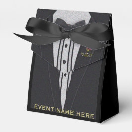 Para Regalos Tuxedo negro | Caja de regalo