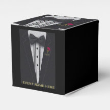 Tuxedo negro | Caja de regalo