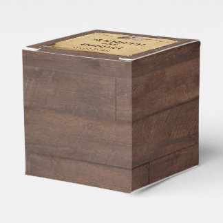Para Regalos Vaqueros de campo rústico Gorras caja de favores